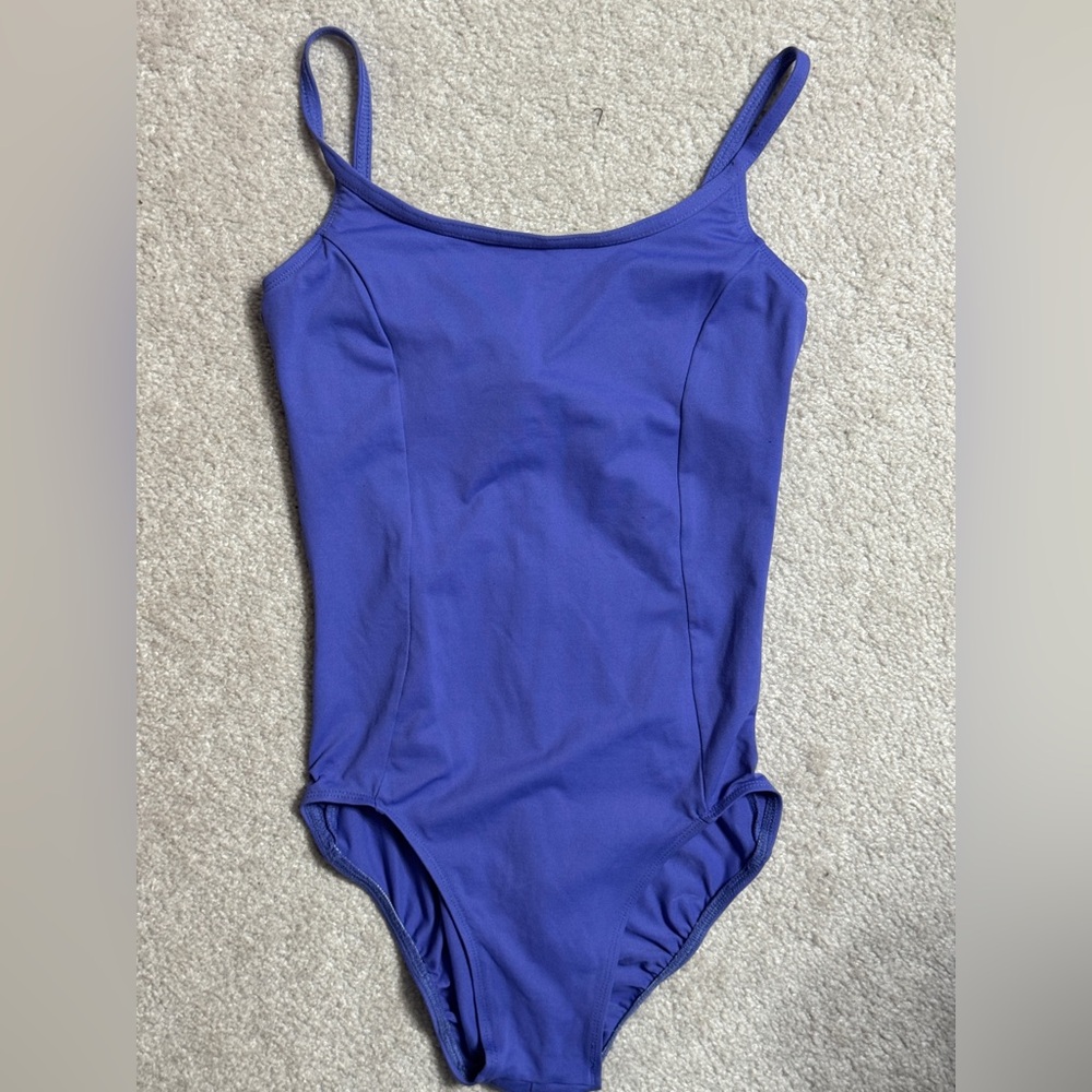 Purple One-Piece dance leotard